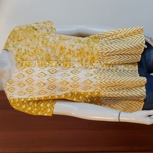 LOGO Ruffle Bottondown Shirt 100% Cotton